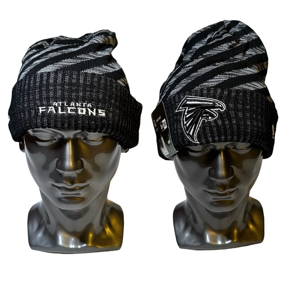 Atlanta Falcons New Era NFL Beanie On Field Knit Cap Unisex OSFA Dirty Birds - Picture 3 of 3